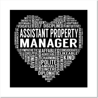 Assistant Property Manager Heart Posters and Art